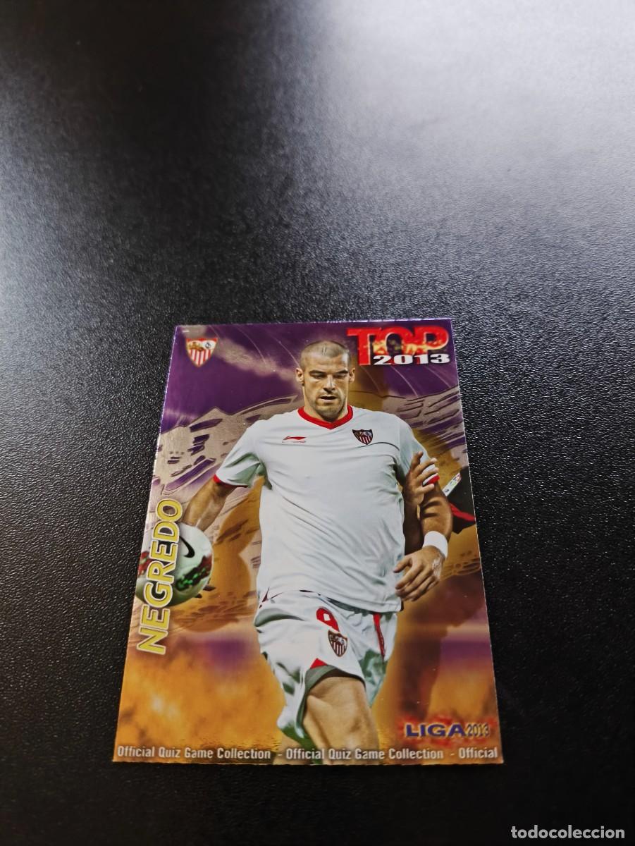 Cromos de F&uacute;tbol: 626 NEGREDO SEVILLA FONDO MORADO TOP MUNDICROMO LIGA 2012 2013 12 13 NO PANINI ESTE