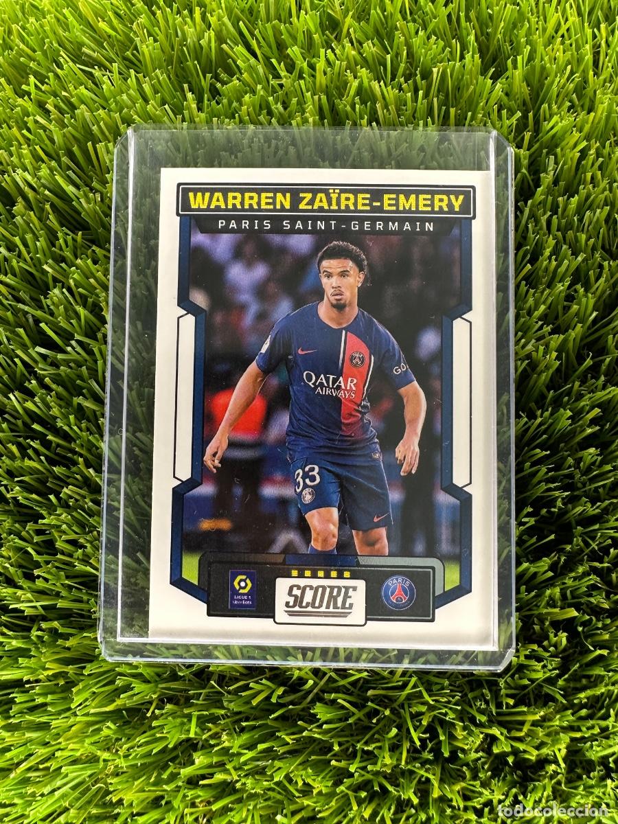 Cromos de F&uacute;tbol: N&ordm; 127 Warren Za&iuml;re-Emery Paris Saint-Germain Panini Score Ligue 1 23 24