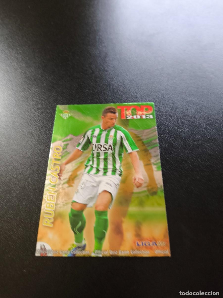 Cromos de F&uacute;tbol: 638 RUBEN CASTRO BETIS FONDO VERDE TOP MUNDICROMO LIGA 2012 2013 12 13 NO PANINI ESTE