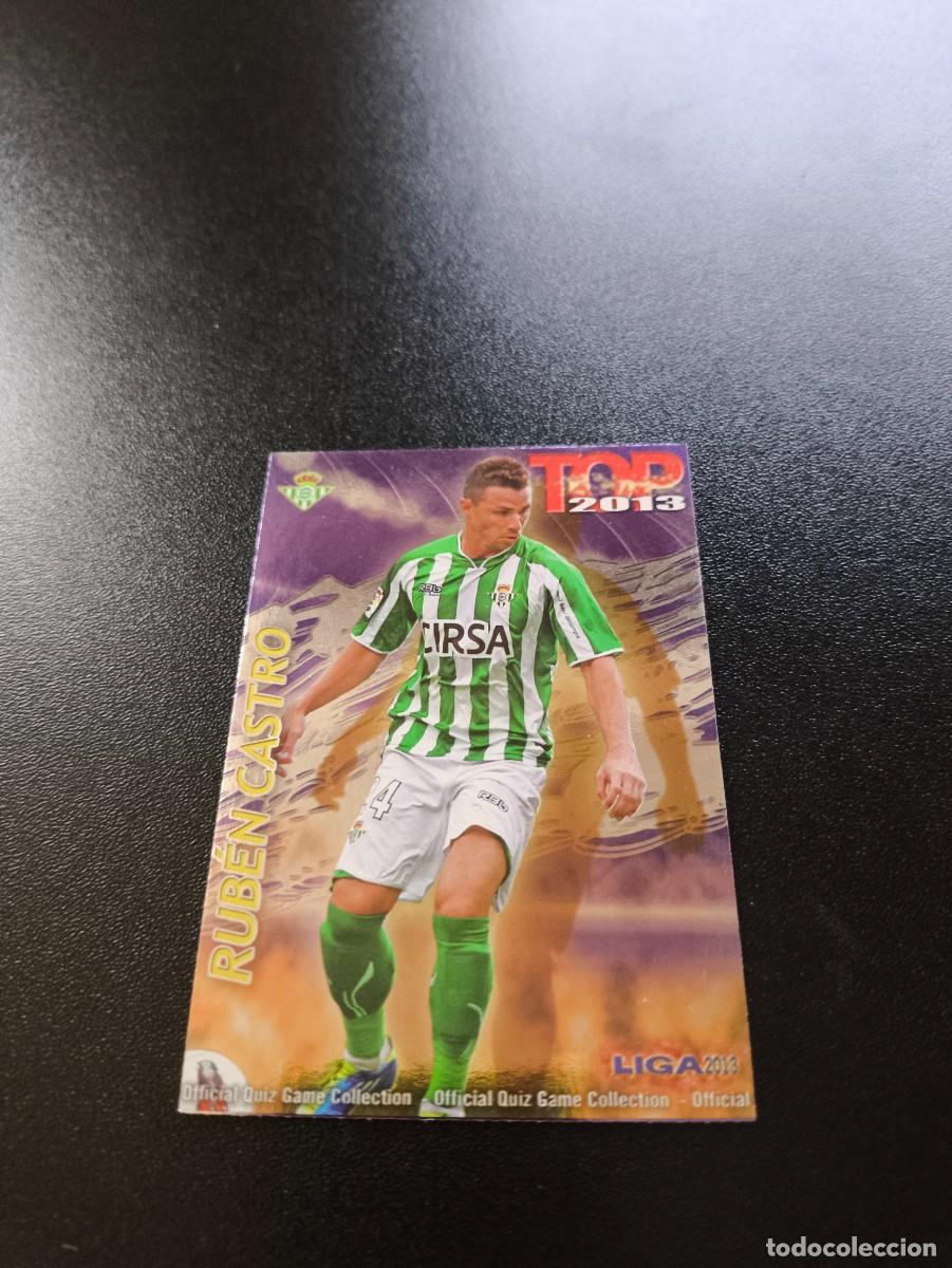 Cromos de F&uacute;tbol: 638 RUBEN CASTRO BETIS FONDO MORADO TOP MUNDICROMO LIGA 2012 2013 12 13 NO PANINI ESTE