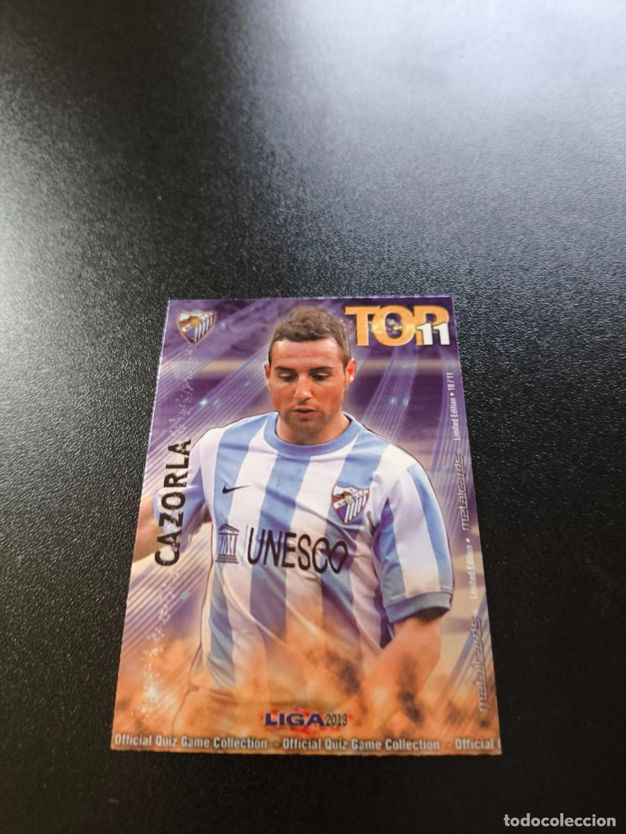 Cromos de F&uacute;tbol: 8 INIESTA BARCELONA TOP 11 MUNDICROMO LIGA 2012 2013 12 13 NO PANINI ESTE