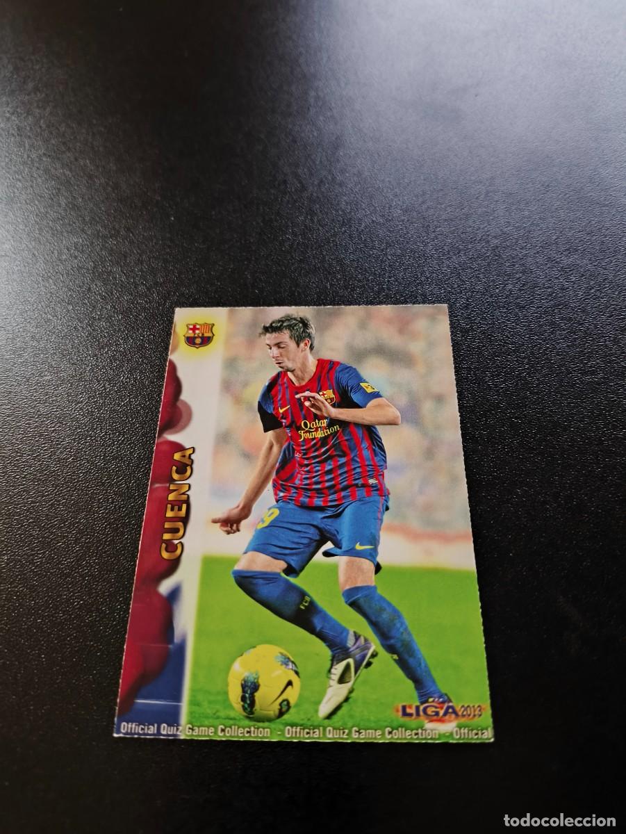 Cromos de F&uacute;tbol: 643 CUENCA BARCELONA ULTIMA HORA UH MUNDICROMO LIGA 2012 2013 12 13 NO PANINI ESTE