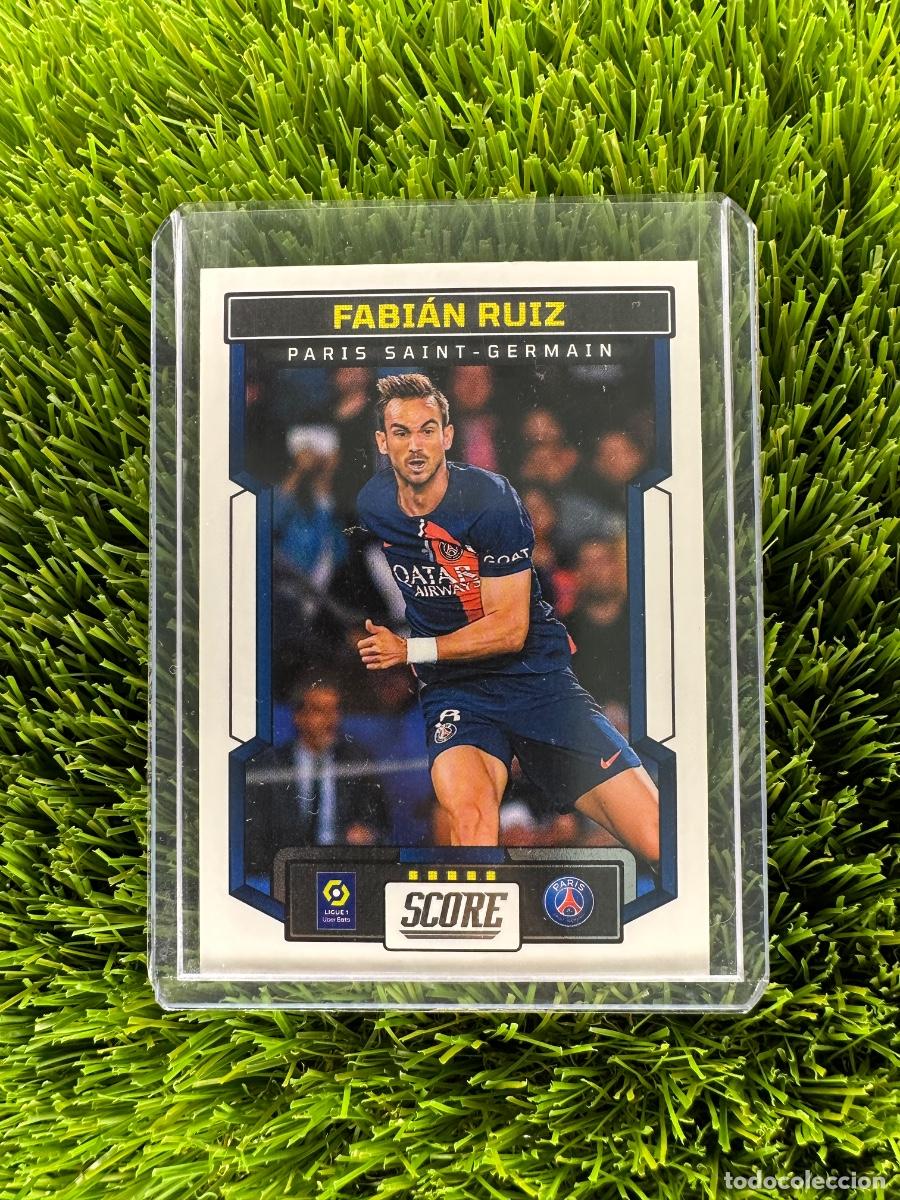 Cromos de F&uacute;tbol: N&ordm; 137 Fabi&aacute;n Ruiz Paris Saint-Germain Panini Score Ligue 1 23 24