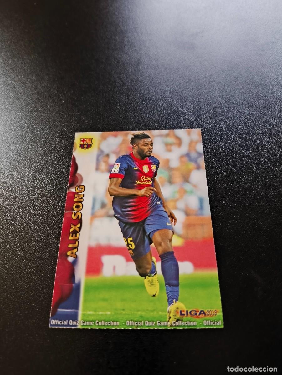 Cromos de F&uacute;tbol: 648 ALEX SONG BARCELONA ULTIMA HORA UH MUNDICROMO LIGA 2012 2013 12 13 NO PANINI ESTE
