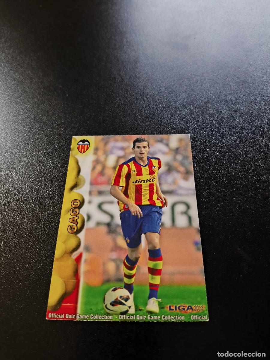 Cromos de F&uacute;tbol: 650 GAGO VALENCIA ULTIMA HORA UH MUNDICROMO LIGA 2012 2013 12 13 NO PANINI ESTE