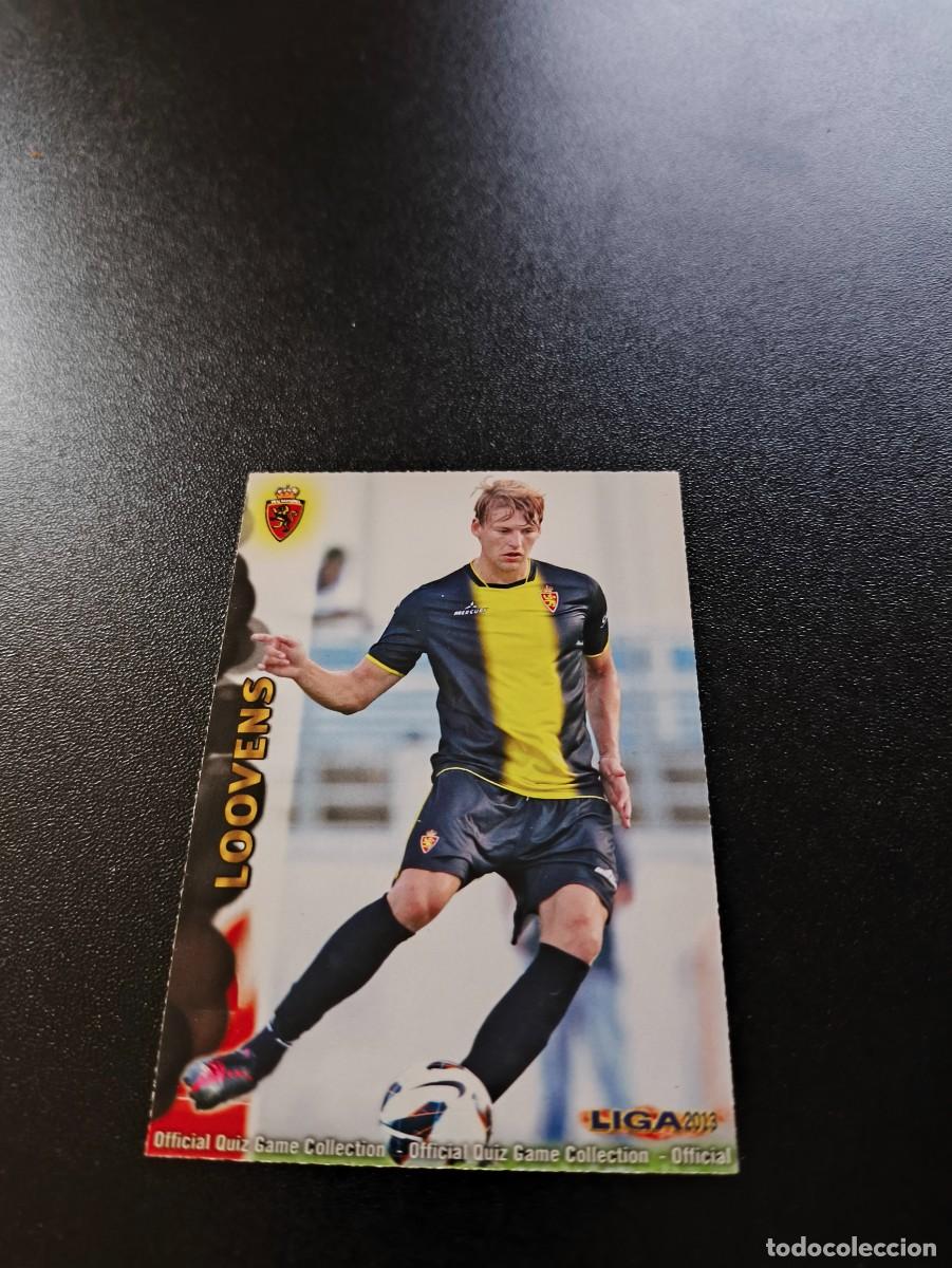 Cromos de F&uacute;tbol: 663 LOOVENS ZARAGOZA ULTIMA HORA UH MUNDICROMO LIGA 2012 2013 12 13 NO PANINI ESTE