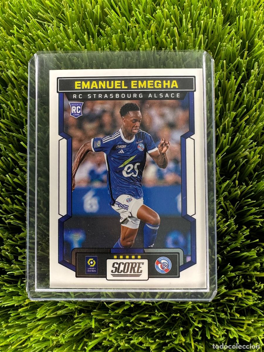 Cromos de F&uacute;tbol: N&ordm; 150 Emanuel Emegha RC Estrasburgo Panini Score Ligue 1 23 24