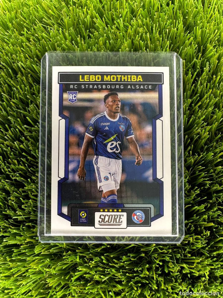 Cromos de F&uacute;tbol: N&ordm; 152 Lebo Mothiba RC Estrasburgo Panini Score Ligue 1 23 24