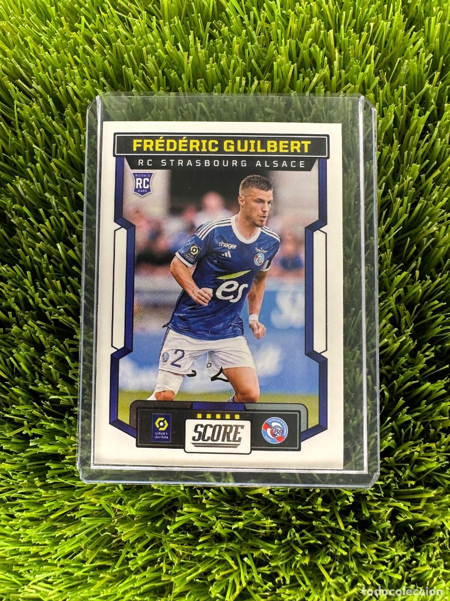 Cromos de F&uacute;tbol: N&ordm; 154 Fr&eacute;d&eacute;ric Guilbert RC Estrasburgo Panini Score Ligue 1 23 24