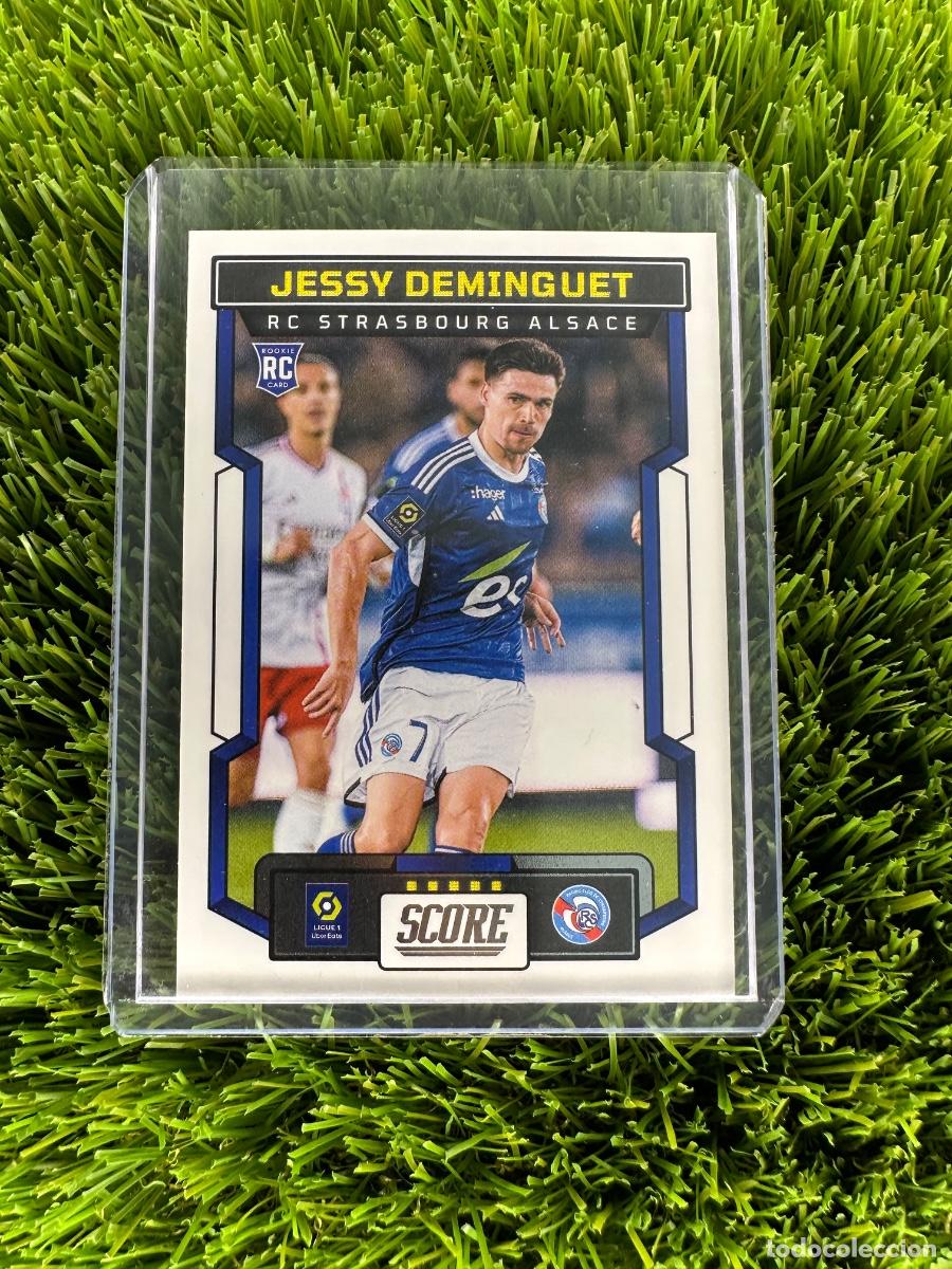 Cromos de F&uacute;tbol: N&ordm; 155 Jessy Deminguet RC Estrasburgo Panini Score Ligue 1 23 24