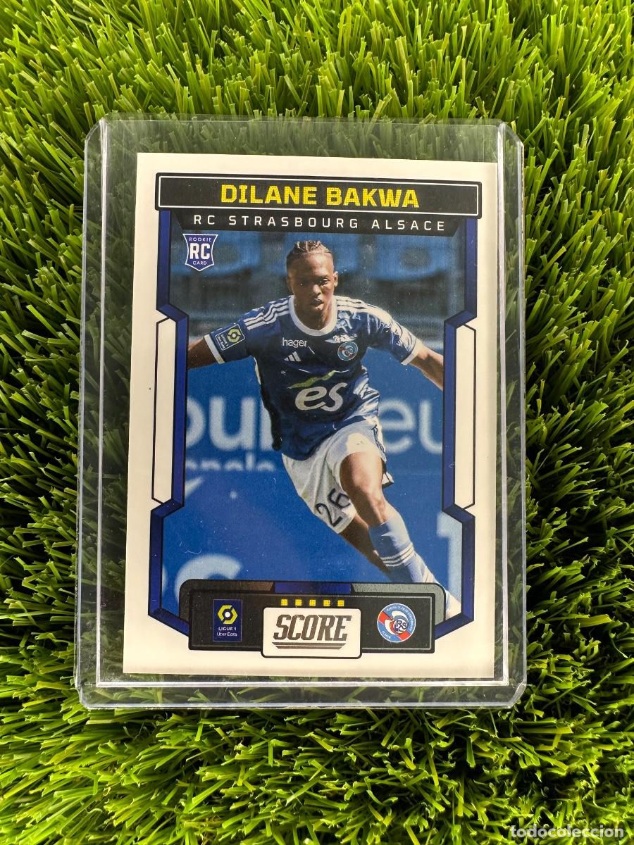 Cromos de F&uacute;tbol: N&ordm; 156 Dilane Bakwa RC Estrasburgo Panini Score Ligue 1 23 24