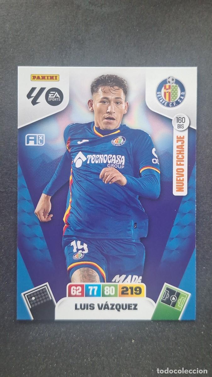 Cartes &agrave; collectionner de Football: L3 LUIS VAZQUEZ GETAFE C. F. 160 BIS NUEVO FICHAJE ADRENALYN XL LIGA 2025/2026 25 26 PANINI