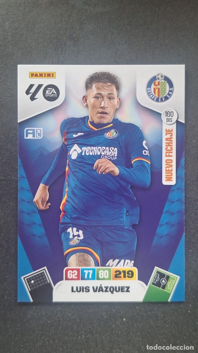 Cartes &agrave; collectionner de Football: L3 LUIS VAZQUEZ GETAFE C. F. 160 BIS NUEVO FICHAJE ADRENALYN XL LIGA 2025/2026 25 26 PANINI