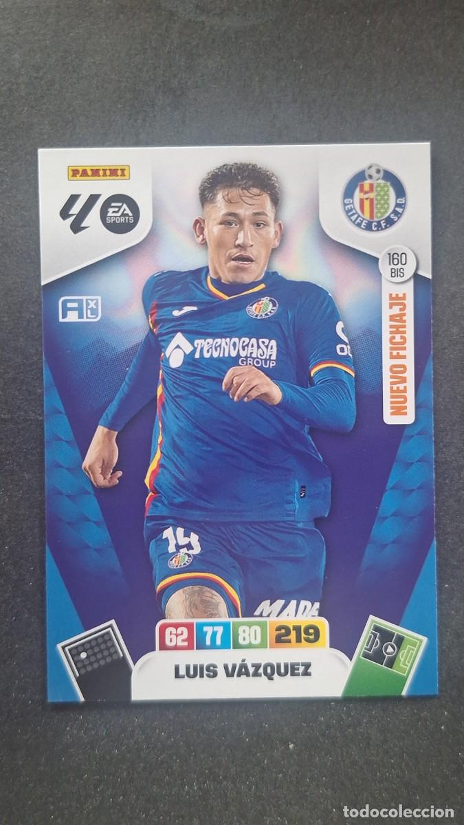 Cartes &agrave; collectionner de Football: L3 LUIS VAZQUEZ GETAFE C. F. 160 BIS NUEVO FICHAJE ADRENALYN XL LIGA 2025/2026 25 26 PANINI