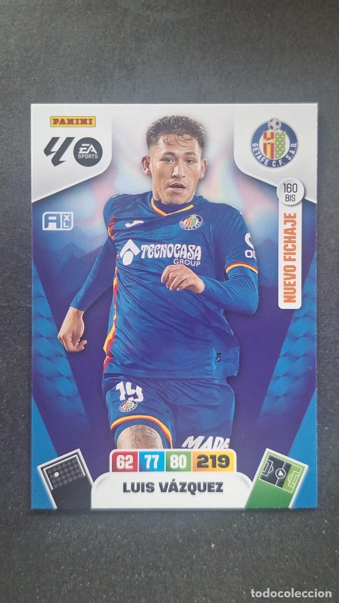 Cartes &agrave; collectionner de Football: L3 LUIS VAZQUEZ GETAFE C. F. 160 BIS NUEVO FICHAJE ADRENALYN XL LIGA 2025/2026 25 26 PANINI