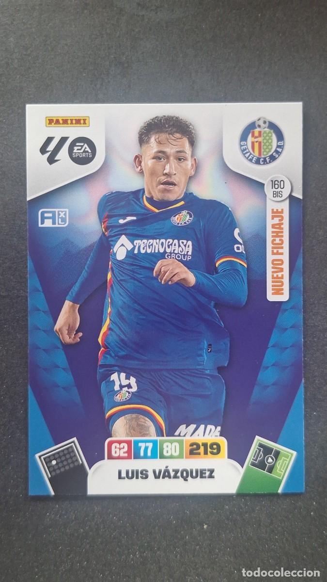 Cartes &agrave; collectionner de Football: L3 LUIS VAZQUEZ GETAFE C. F. 160 BIS NUEVO FICHAJE ADRENALYN XL LIGA 2025/2026 25 26 PANINI