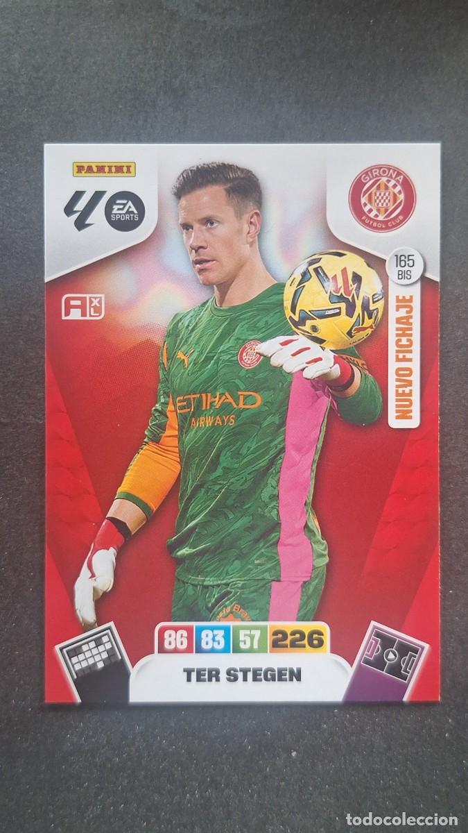 Cartes &agrave; collectionner de Football: L3 TER STEGEN GIRONA F. C. 165 BIS NUEVO FICHAJE ADRENALYN XL LIGA 2025/2026 25 26 PANINI