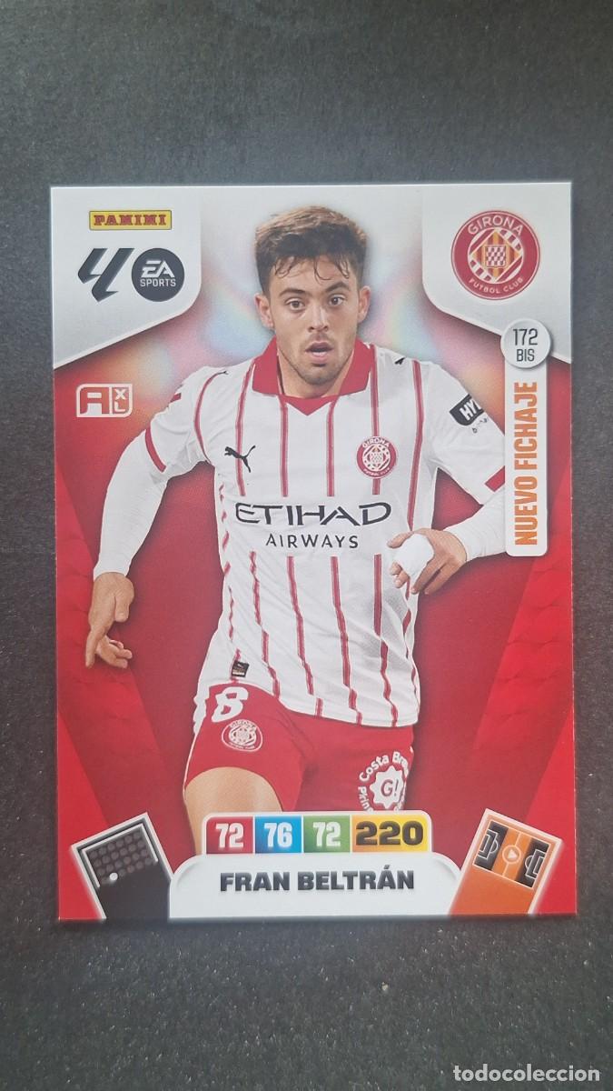 Cartes &agrave; collectionner de Football: L3 FRAN BELTRAN GIRONA F. C. 172 BIS NUEVO FICHAJE ADRENALYN XL LIGA 2025/2026 25 26 PANINI