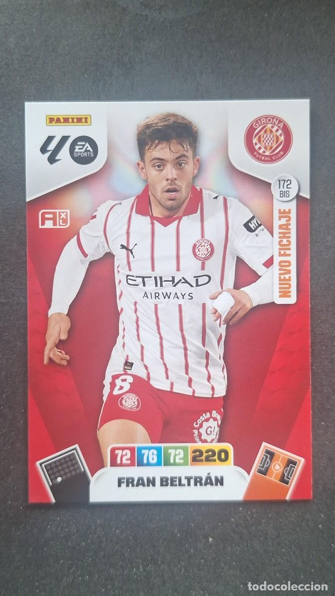 Cartes &agrave; collectionner de Football: L3 FRAN BELTRAN GIRONA F. C. 172 BIS NUEVO FICHAJE ADRENALYN XL LIGA 2025/2026 25 26 PANINI