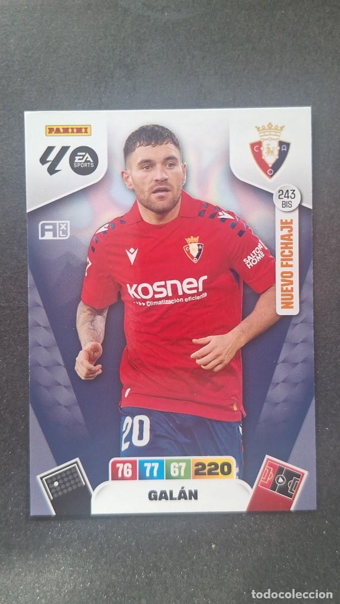 Fu&szlig;ball-Sticker: L3 GALAN C. A. OSASUNA 243 BIS NUEVO FICHAJE ADRENALYN XL LIGA 2025/2026 25 26 PANINI