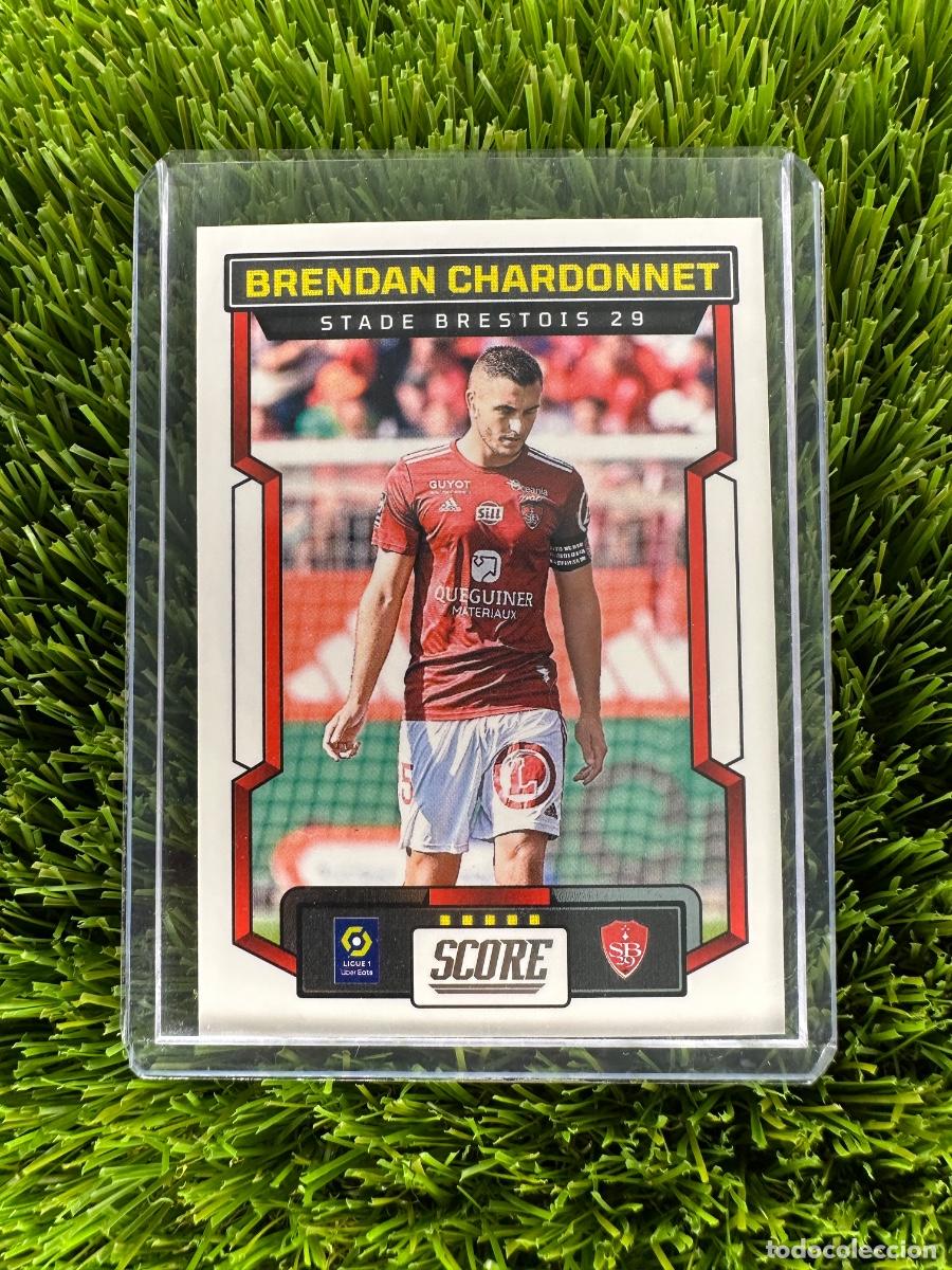 Cromos de F&uacute;tbol: N&ordm; 160 Brendan Chardonnet Stade Brestois Panini Score Ligue 1 23 24