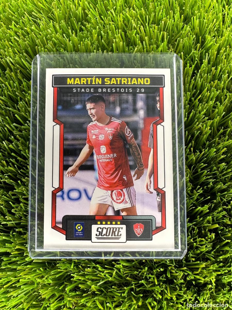 Cromos de F&uacute;tbol: N&ordm; 161 Mart&iacute;n Satriano Stade Brestois Panini Score Ligue 1 23 24