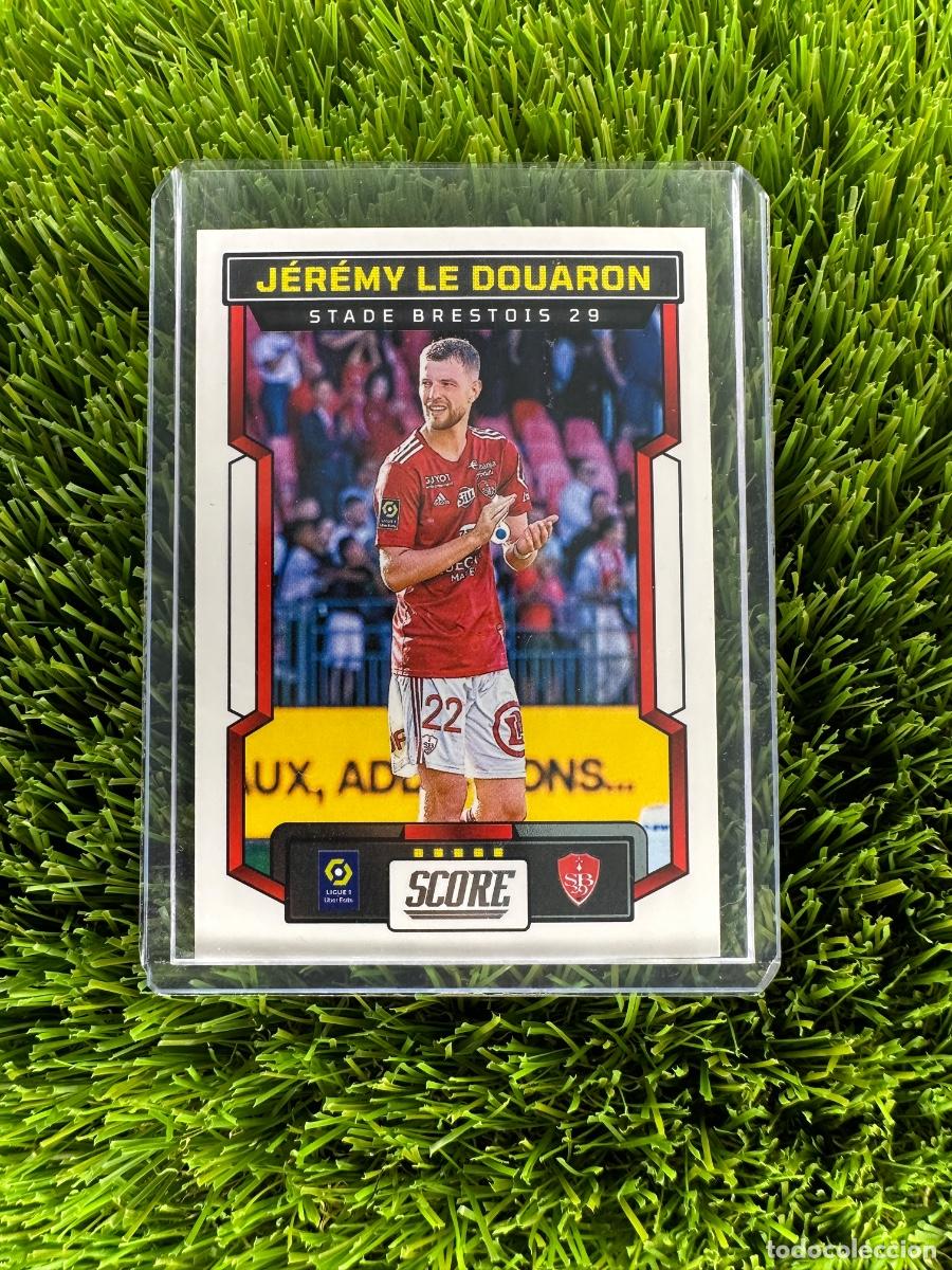 Cromos de F&uacute;tbol: N&ordm; 163 J&eacute;r&eacute;my Le Douaron Stade Brestois Panini Score Ligue 1 23 24