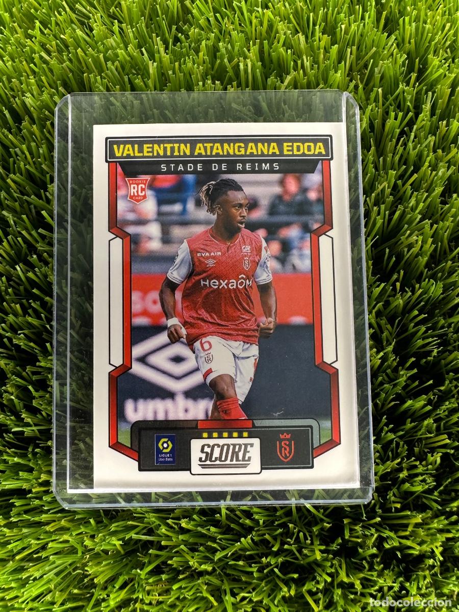 Cromos de F&uacute;tbol: N&ordm; 172 Valentin Atangana Edoa Stade de Reims Panini Score Ligue 1 23 24