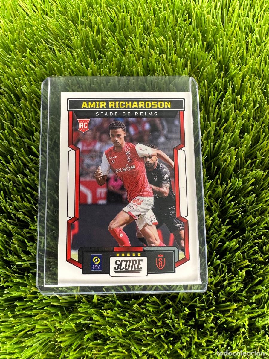 Cromos de F&uacute;tbol: N&ordm; 173 Amir Richardson Stade de Reims Panini Score Ligue 1 23 24