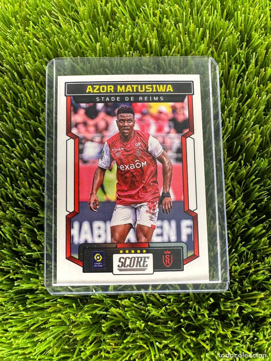 Cromos de F&uacute;tbol: N&ordm; 174 Azor Matusiwa Stade de Reims Panini Score Ligue 1 23 24