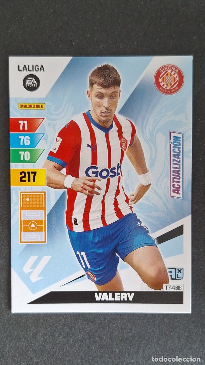 Cromos de F&uacute;tbol: L3 VALERY GIRONA F. C. 174 BIS ACTUALIZACION ADRENALYN XL LIGA 2023/2024 23 24 PANINI