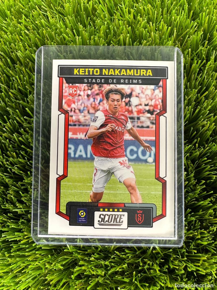 Cromos de F&uacute;tbol: N&ordm; 176 Keito Nakamura Stade de Reims Panini Score Ligue 1 23 24