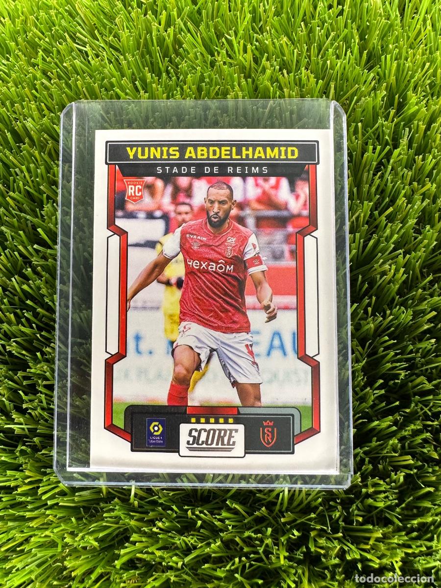 Cromos de F&uacute;tbol: N&ordm; 177 Yunis Abdelhamid Stade de Reims Panini Score Ligue 1 23 24