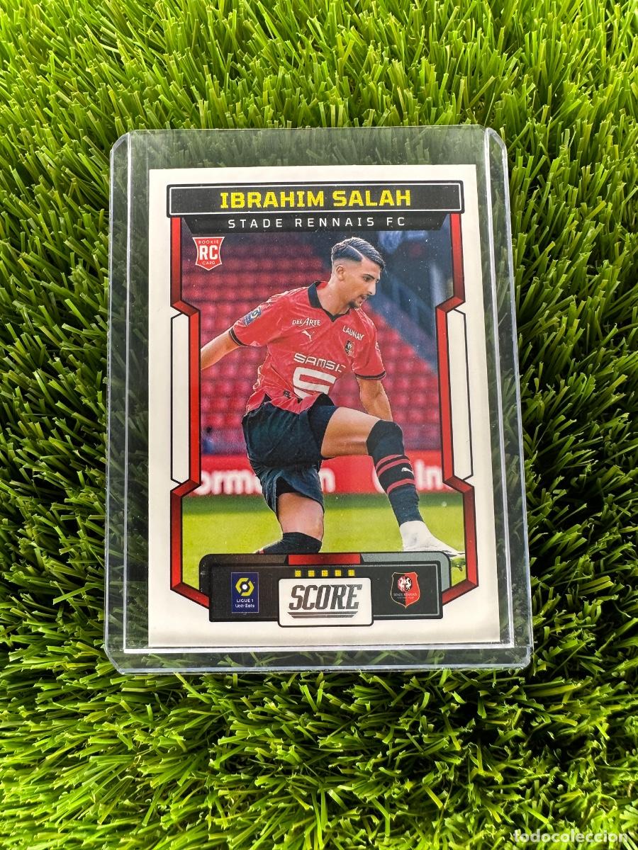 Cromos de F&uacute;tbol: N&ordm; 181 Ibrahim Salah Stade Rennais Panini Score Ligue 1 23 24