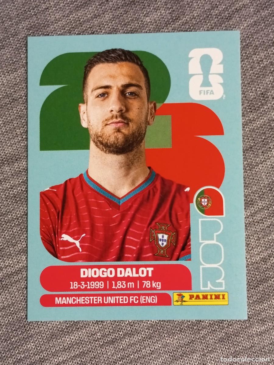 Cromos de F&uacute;tbol: DIOGO DALOT POR 6 STICKER MUNDIAL 2026 PANINI FIFA WORLD CUP NUEVO
