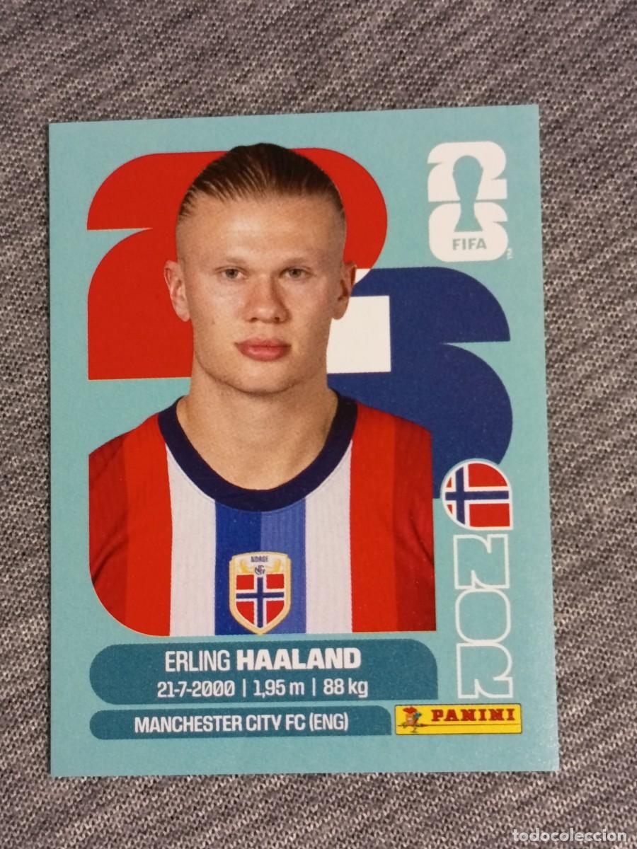 Cromos de F&uacute;tbol: HAALAND NOR 15 STICKER MUNDIAL 2026 PANINI FIFA WORLD CUP NUEVO