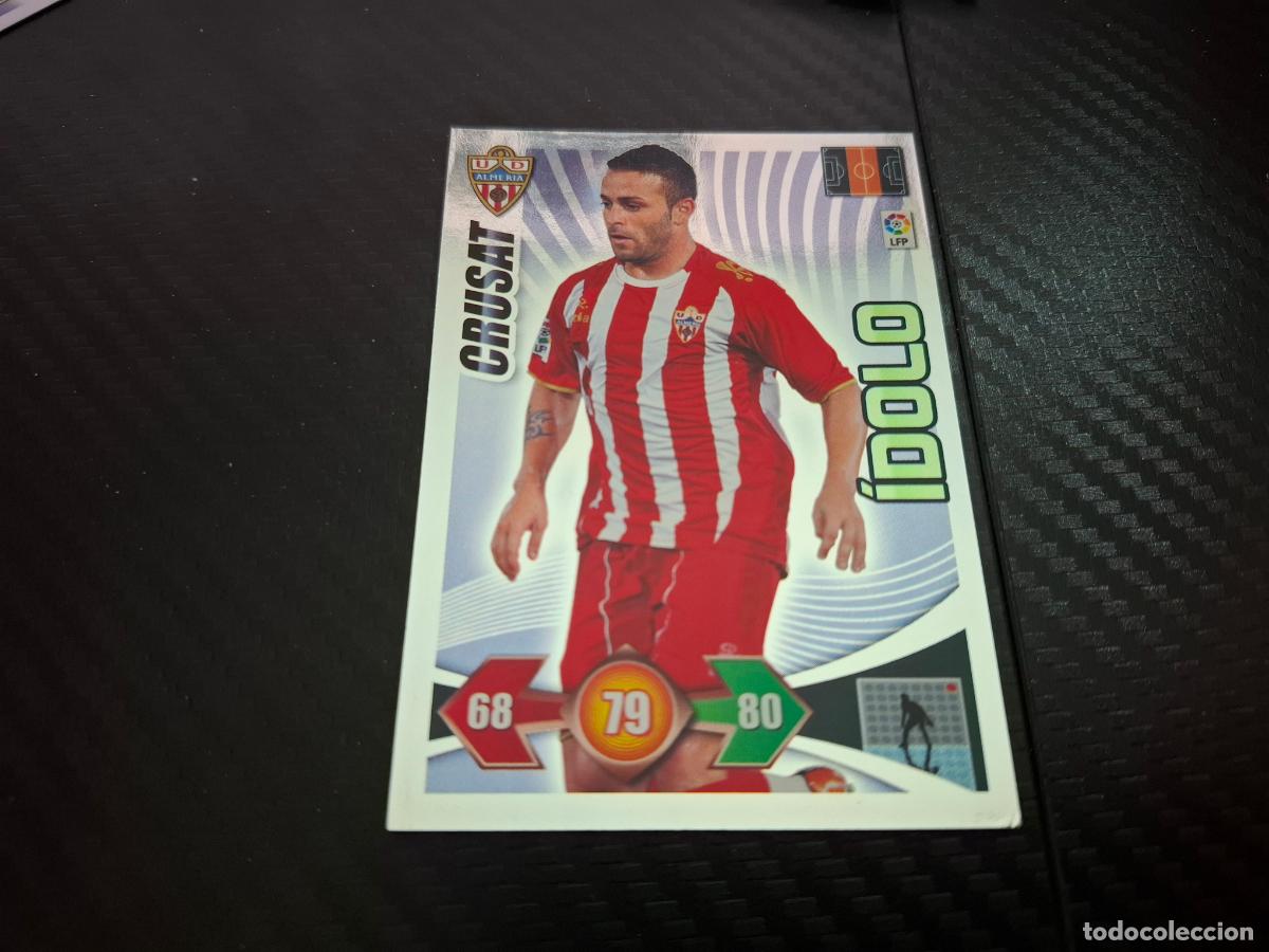 Cromos de F&uacute;tbol: Crusat Almeria Idolo Adrenalyn 2009 2010 Liga 09 10