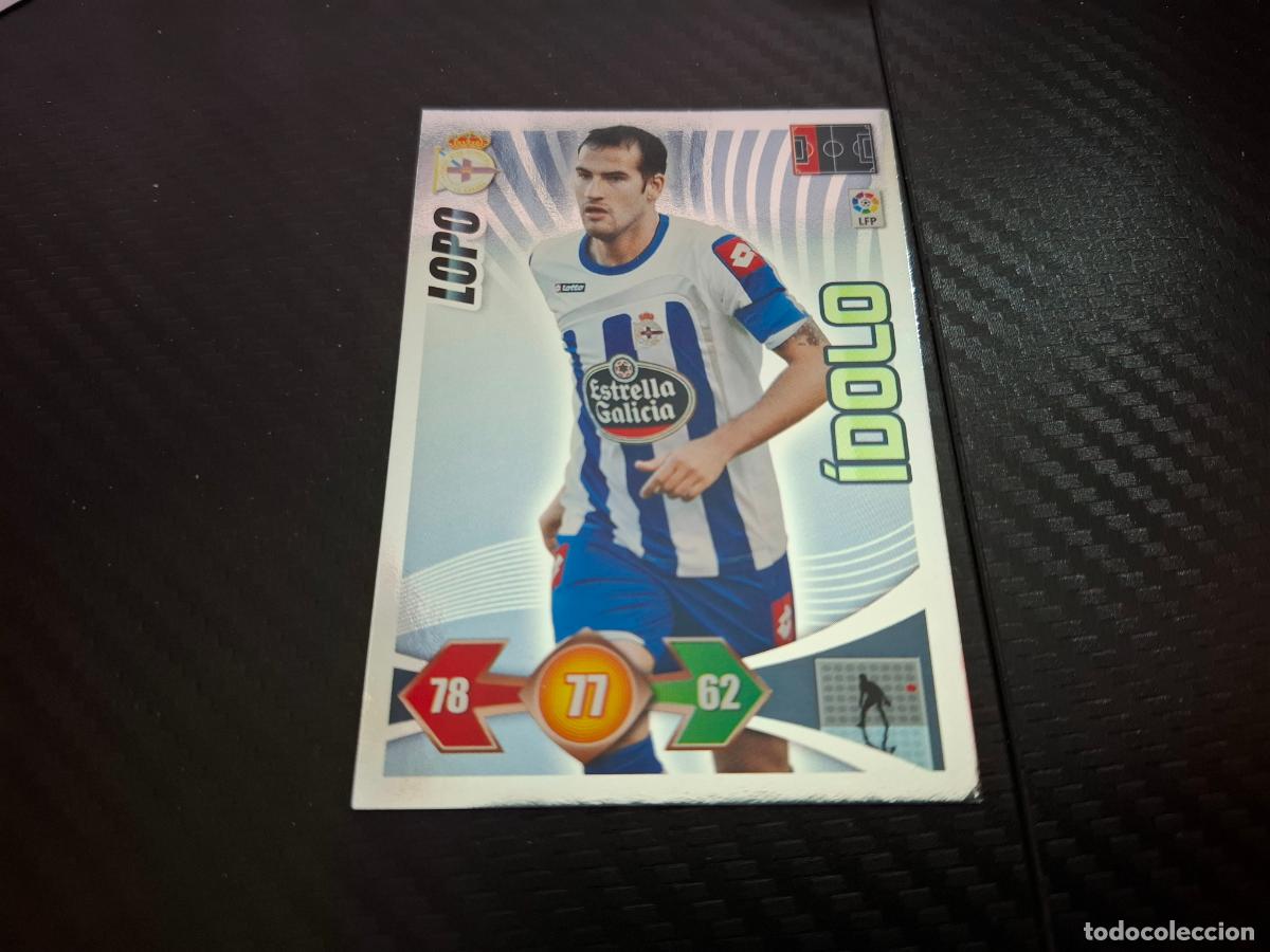 Cromos de F&uacute;tbol: Lopo Deportivo Coru&ntilde;a Depor Idolo Adrenalyn 2009 2010 Liga 09 10