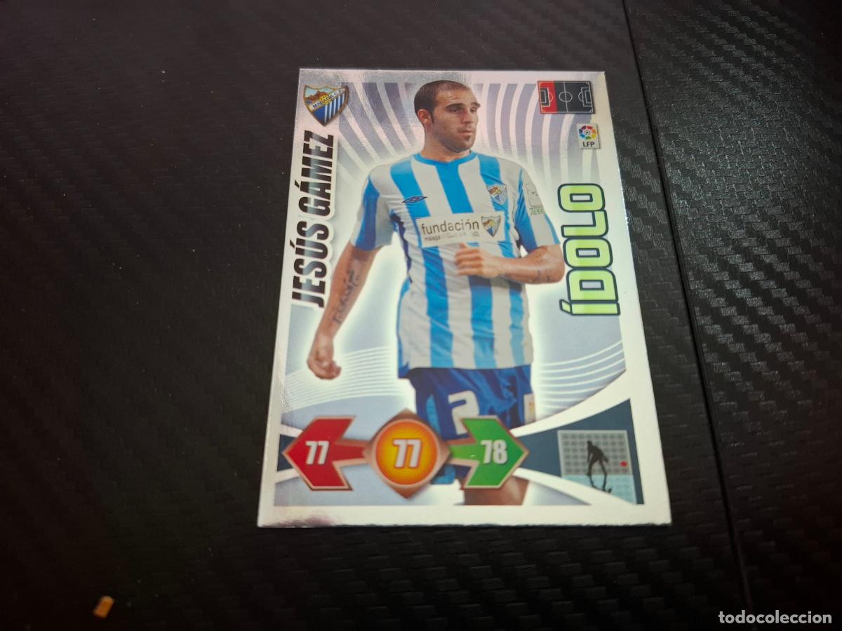 Cromos de F&uacute;tbol: Jesus Gamez Malaga Idolo Adrenalyn 2009 2010 Liga 09 10
