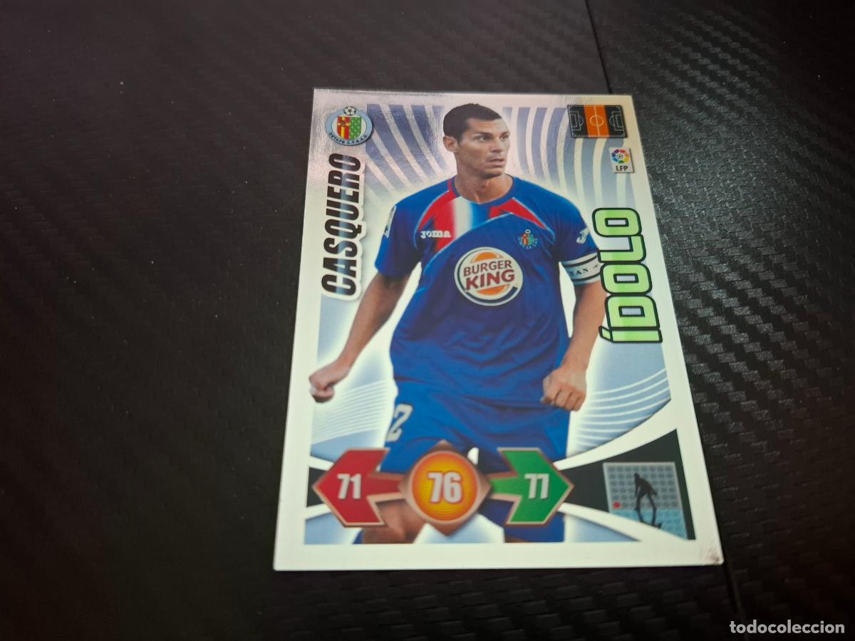 Cromos de F&uacute;tbol: Casquero Getafe Idolo Adrenalyn 2009 2010 Liga 09 10