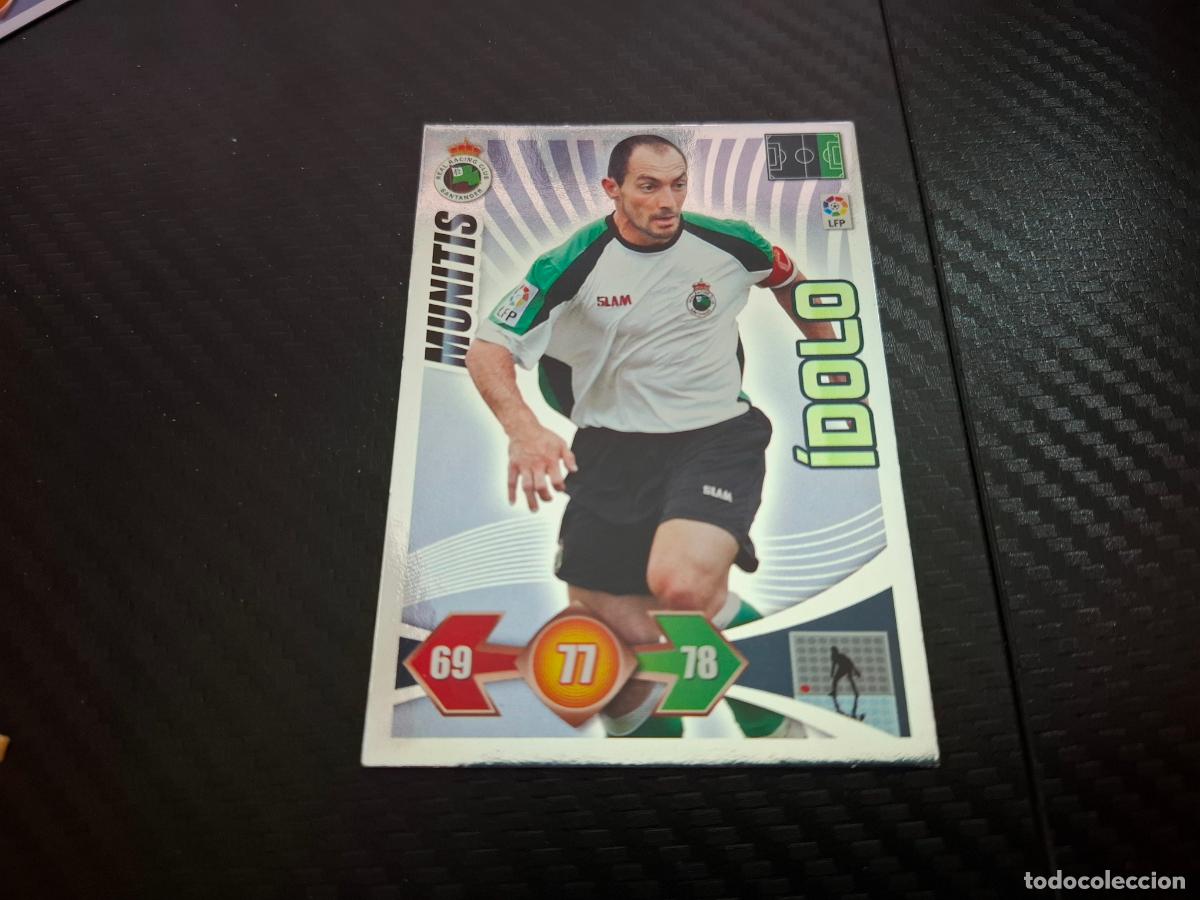 Cromos de F&uacute;tbol: Munitis Racing Santander Idolo Adrenalyn 2009 2010 Liga 09 10