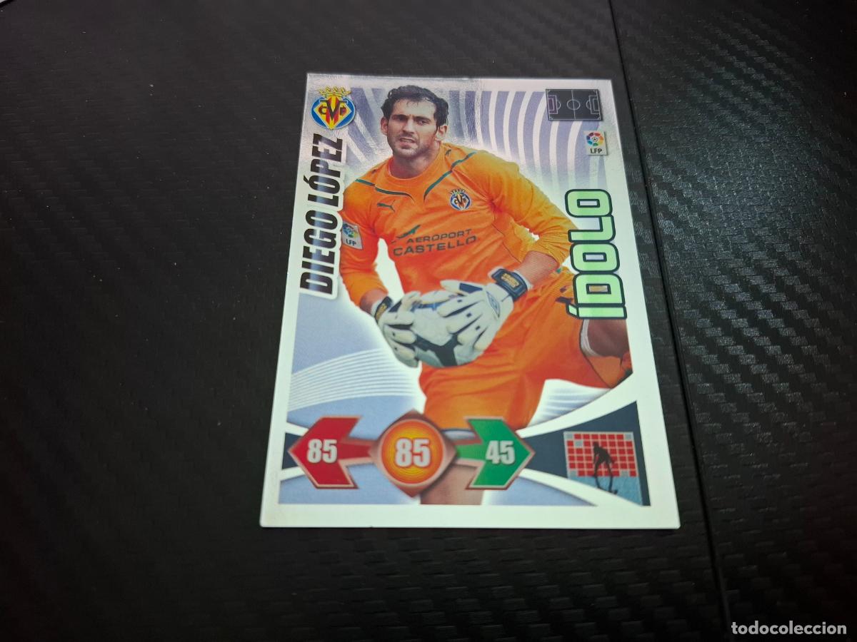 Cromos de F&uacute;tbol: Diego Lopez Villarreal Idolo Adrenalyn 2009 2010 Liga 09 10