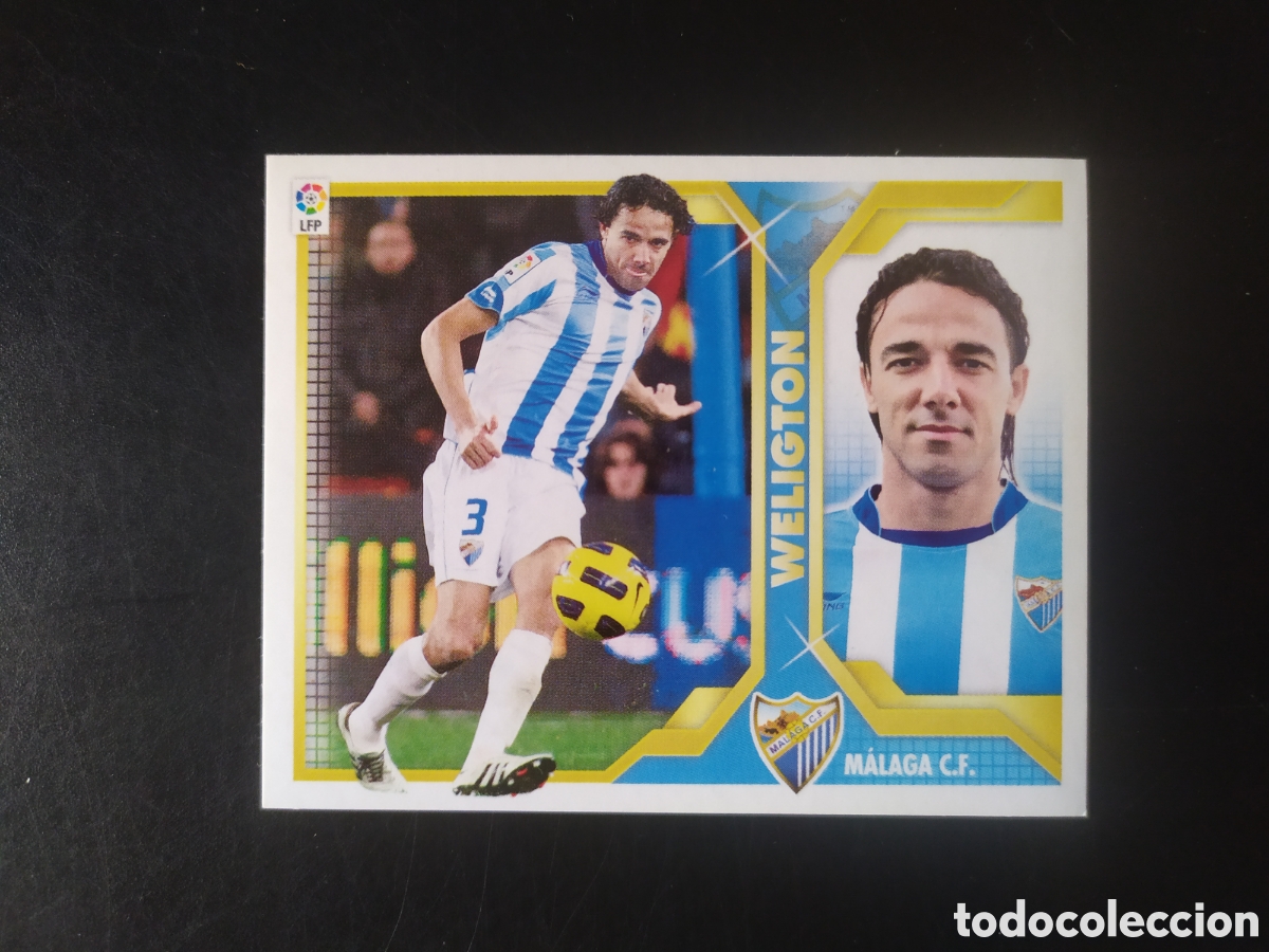 Cromos de F&uacute;tbol: Liga este 2011 2012 11 12 panini Weligton n&deg; 5 M&aacute;laga