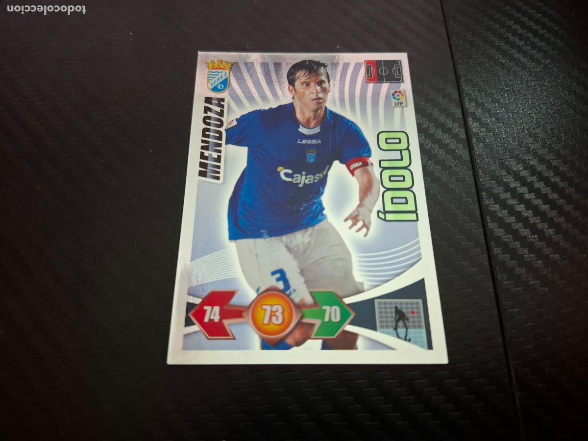 Cromos de F&uacute;tbol: Mendoza Xerez Idolo Adrenalyn 2009 2010 Liga 09 10