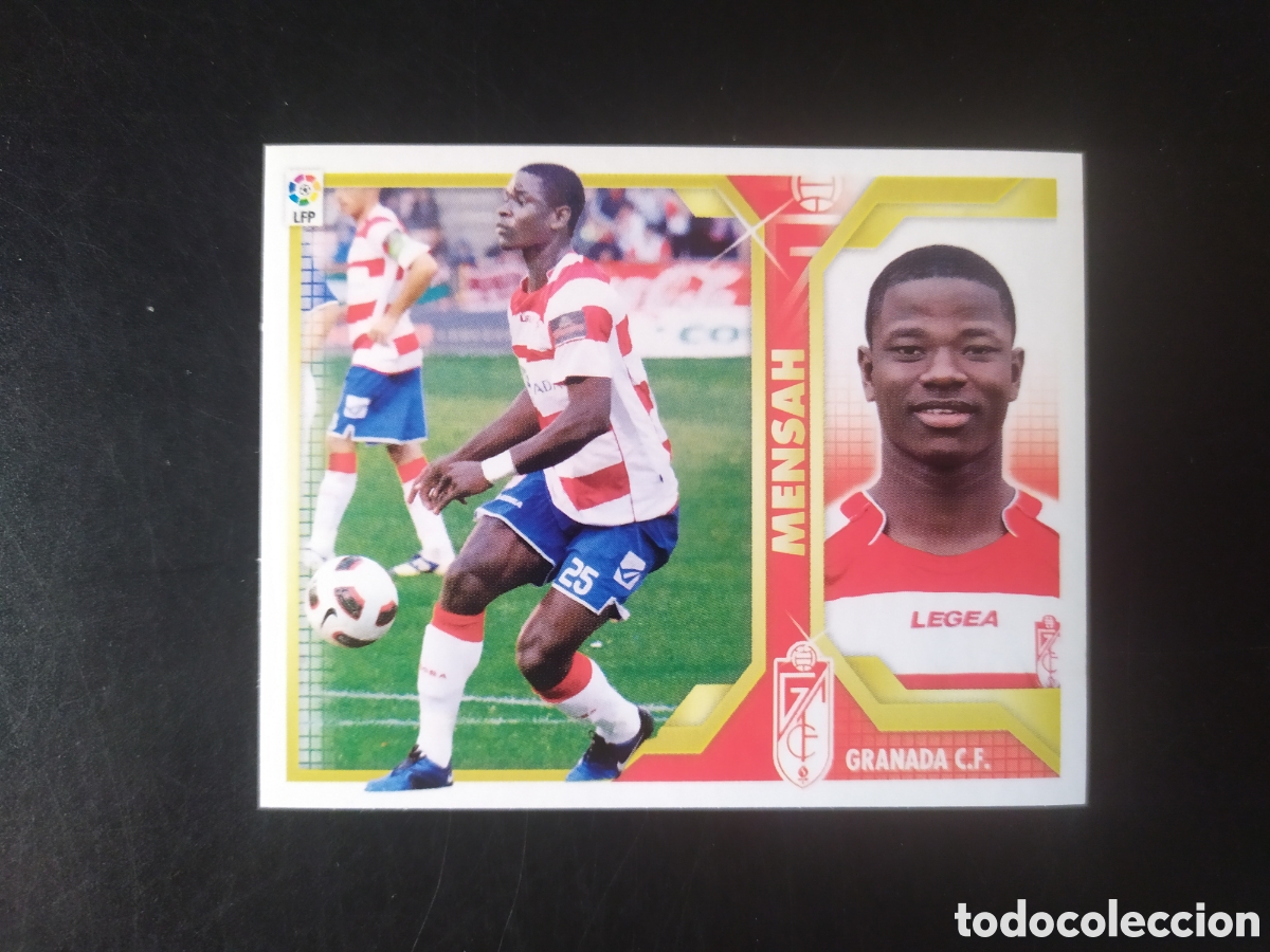 Cromos de F&uacute;tbol: Liga este 2011 2012 11 12 panini Mensah n&deg; 7 Granada