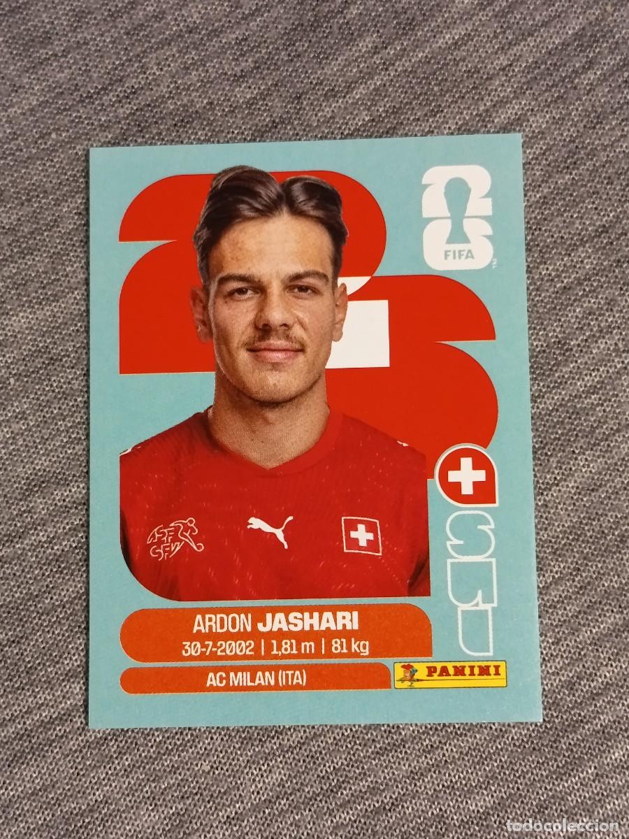 Cromos de F&uacute;tbol: JASHARI SUI 14 STICKER MUNDIAL 2026 PANINI FIFA WORLD CUP NUEVO