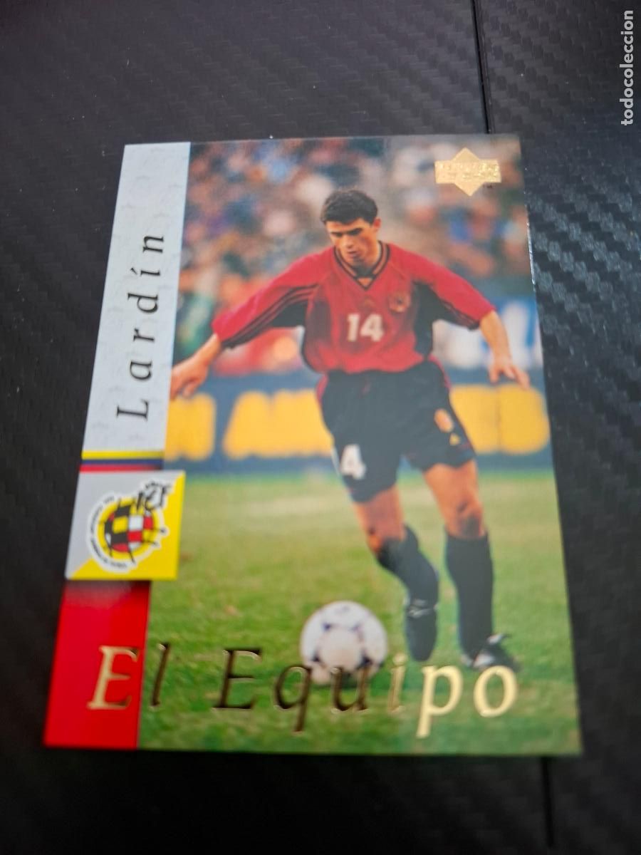 Cromos de F&uacute;tbol: 23 LARDIN ESPA&Ntilde;A SELECCION ESPA&Ntilde;OLA UPPER DECK WORLD CUP MUNDIAL 1998 98