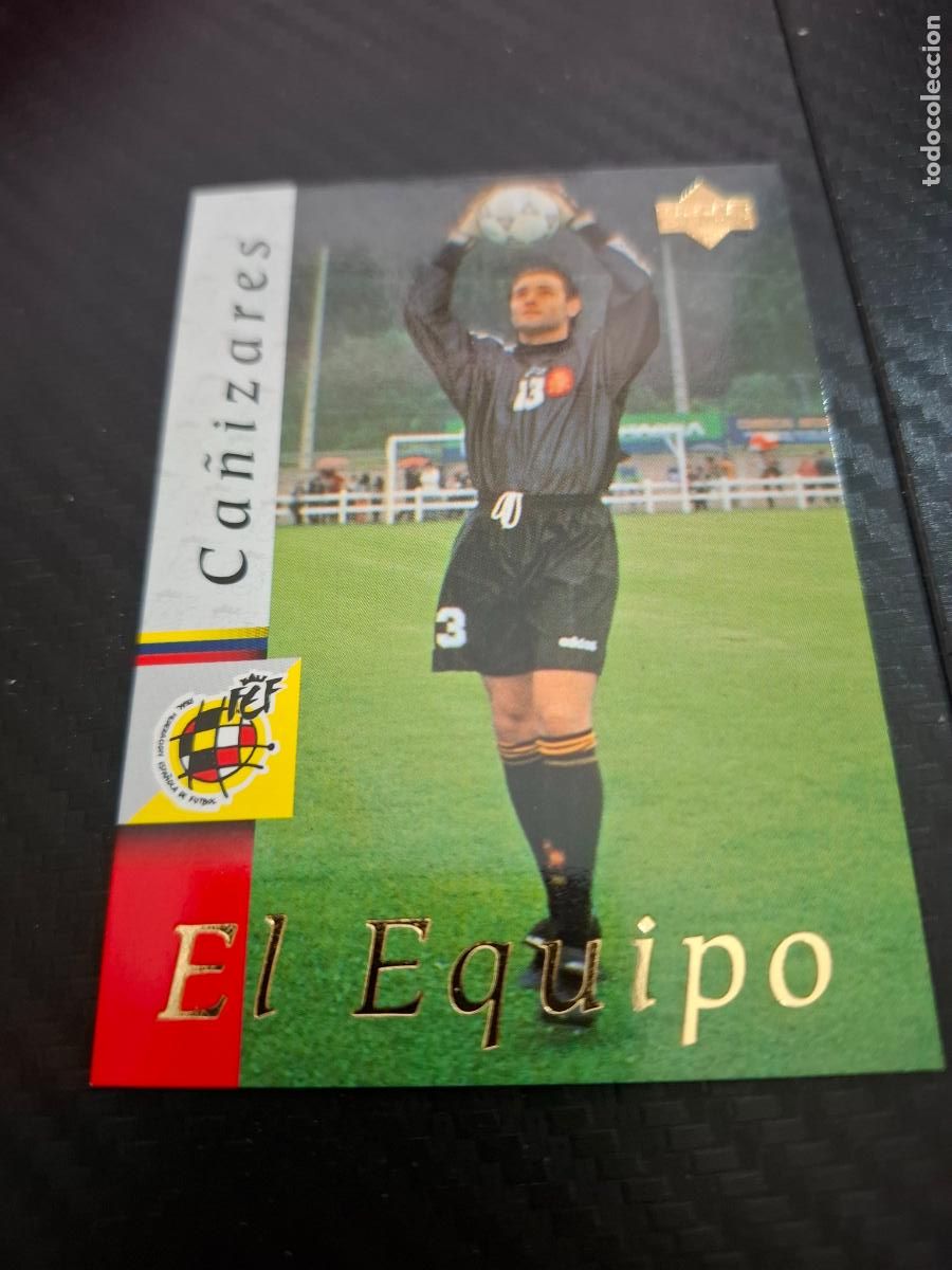 Cromos de F&uacute;tbol: 2 CA&Ntilde;IZARES ESPA&Ntilde;A SELECCION ESPA&Ntilde;OLA UPPER DECK WORLD CUP MUNDIAL 1998 98
