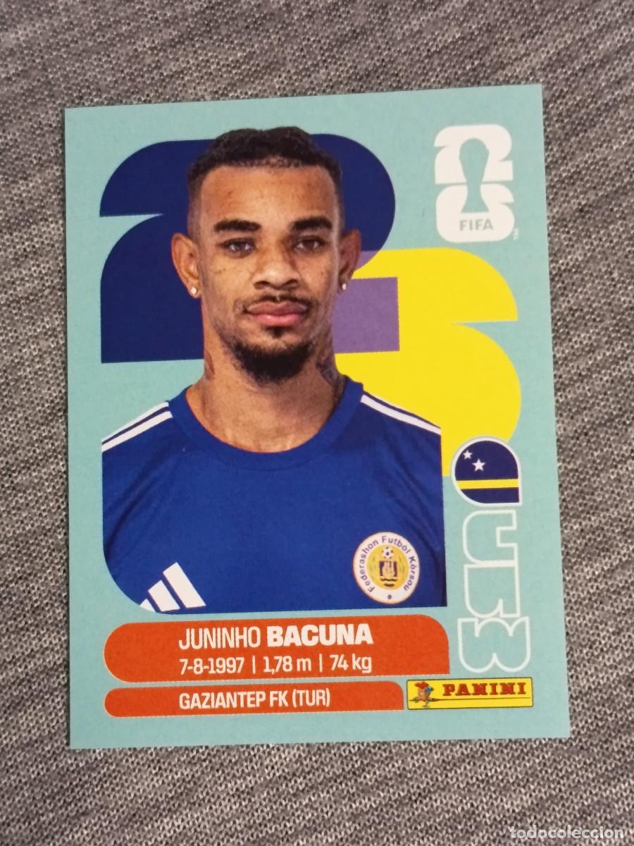 Cromos de F&uacute;tbol: BACUNA CUW 11 STICKER MUNDIAL 2026 PANINI FIFA WORLD CUP NUEVO