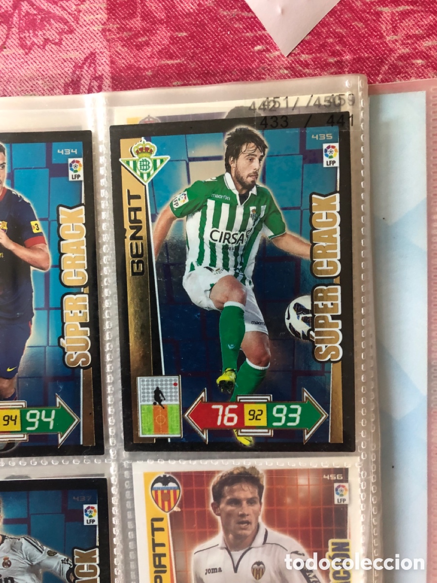 Cromos de F&uacute;tbol: Adrenalyn 2012 2013 s&uacute;per crack be&ntilde;at 435 Betis